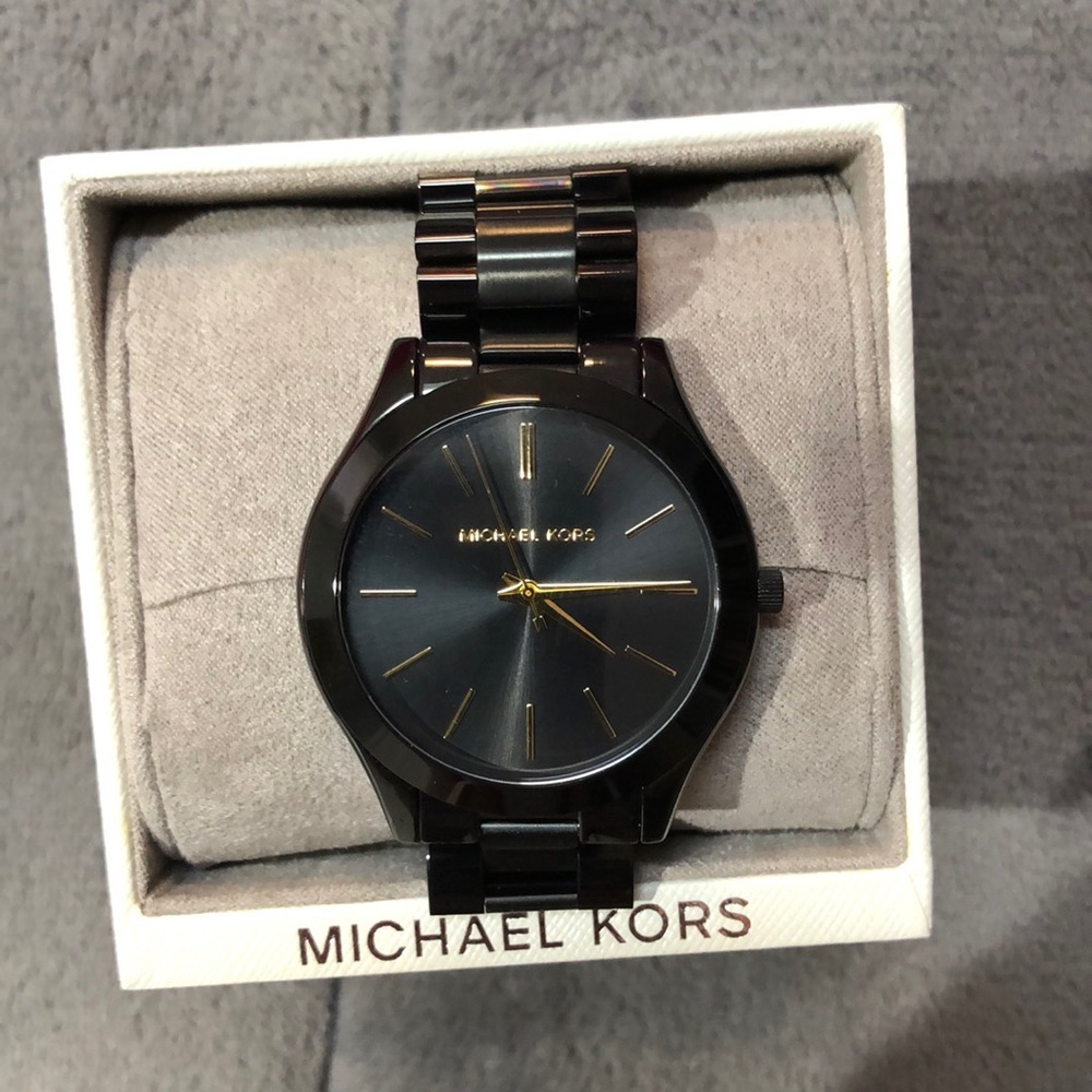 Black womans michael kors watch